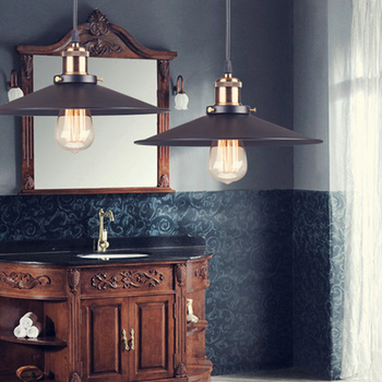 Σιδερένιο κρεμαστό φωτιστικό με LED, 220V, ρυθμιζόμενο ύψος, κάλυψη 5–15㎡