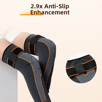 Προστασία γόνατος με Wormwood ιμάντα, πολυεστερική ίνα, τρισδιάστατη θέρμανση, μοντέλο Wormwood strap lengthened kneecap, προέλευση Jinhua Zhejiang