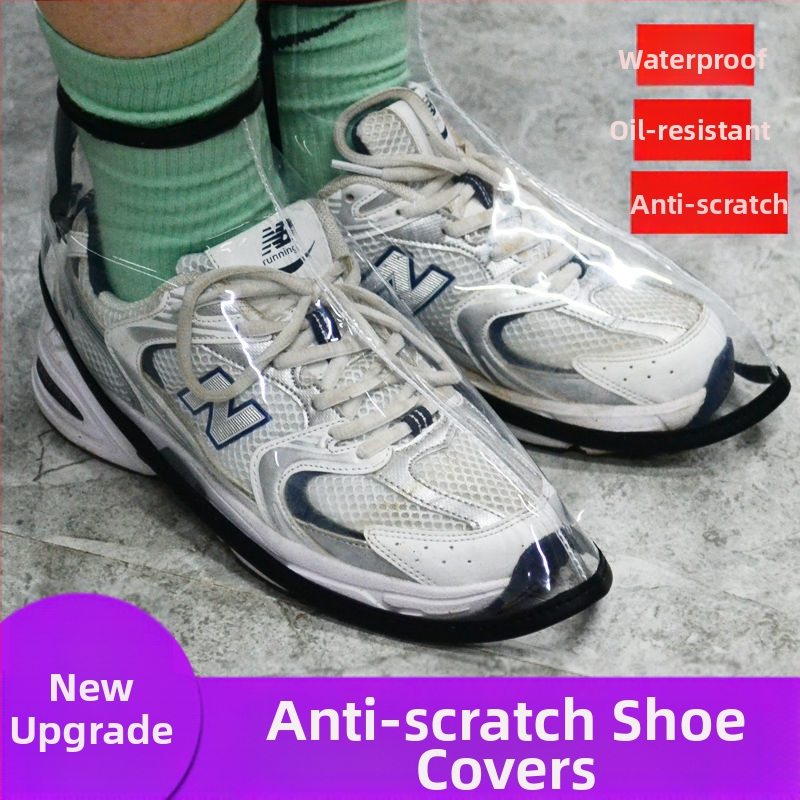 Покривало за обувки за барбер салон, антизамърсяващо, многократно използваемо, модерен минималистичен стил