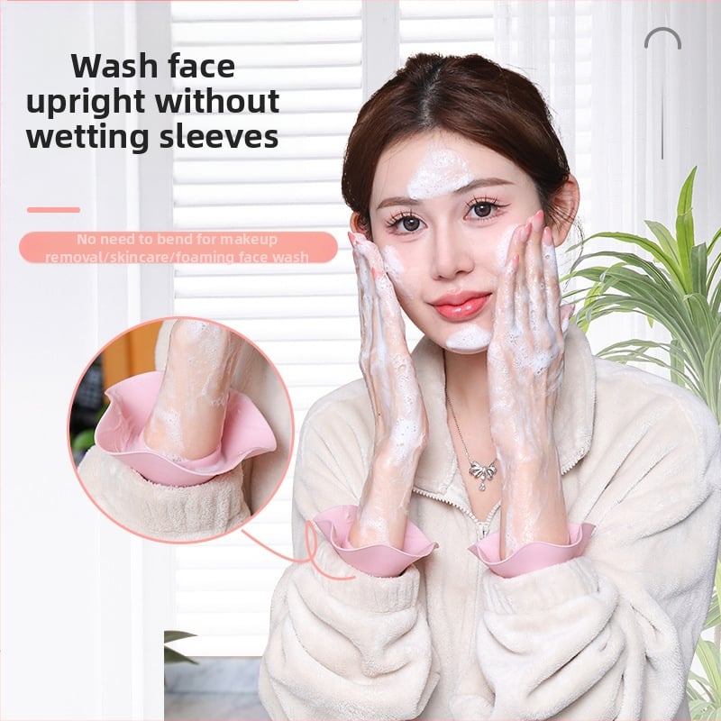 Σιλικονούχος βραχιόλι καρπού για πλύσιμο προσώπου; αδιάβροχο, ανθεκτικό στην υγρασία, ανθεκτικό στη μούχλα; μάρκα Xiaohua D; βάρος 25 g; 225 τεμάχια ανά κουτί