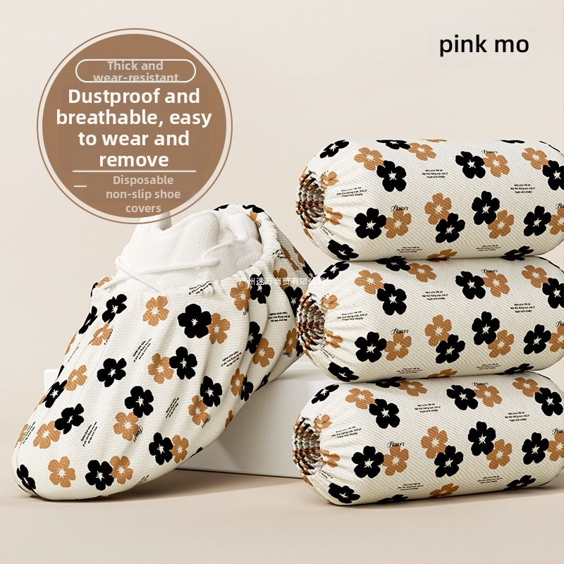 Κάλυμμα παπουτσιών μιας χρήσης για εσωτερικούς χώρους, παχυσμένο, μη υφαντό ύφασμα, αδιάβροχο, αντιολισθητικό