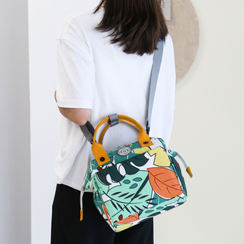 Τσάντα μαμά-μωρό με πολλαπλά διαμερίσματα, ελαφριά και φορητή, οργάνωση φιαλών και πάνες, Oxford ύφασμα, αδιάβροχη