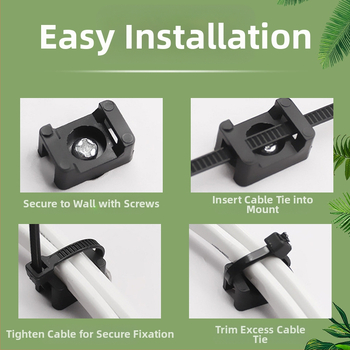 Saddle Holder; διαχείριση και στερέωση καλωδίων; Μοντέλο HC Saddle Holder; Μάρκα Ba Control Electric