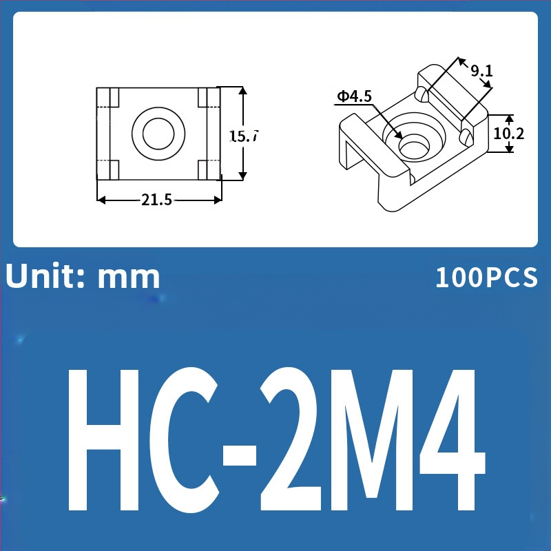 Saddle Holder; διαχείριση και στερέωση καλωδίων; Μοντέλο HC Saddle Holder; Μάρκα Ba Control Electric