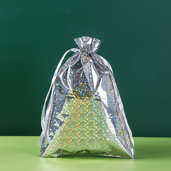 Σακουλάκι καραμέλας με κορδόνι, πλαστικό σακουλάκι δώρου με κορδέλα, προσαρμοζόμενο; ημερήσια παραγωγή 20 000; κύριες αγορές: Κίνα