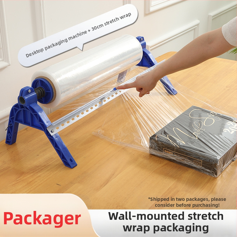 Χειροκίνητο εργαλείο έλξης φιλμ για catering, επιτραπέζιο σύστημα περιτύλιξης με κόπτη φιλμ, Υλικό: Άλλο