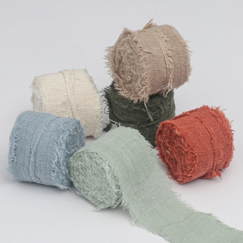 Ribbon vintage cu ciucuri, bandă fină din bumbac-lin, lucrată manual, pentru haine și proiecte DIY, ambalaj decorativ pentru cadouri