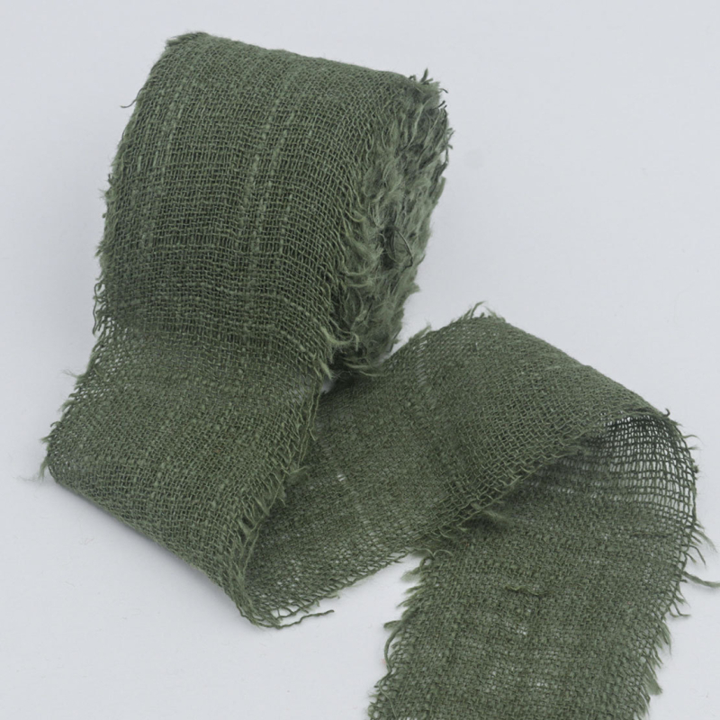 Ribbon vintage cu ciucuri, bandă fină din bumbac-lin, lucrată manual, pentru haine și proiecte DIY, ambalaj decorativ pentru cadouri