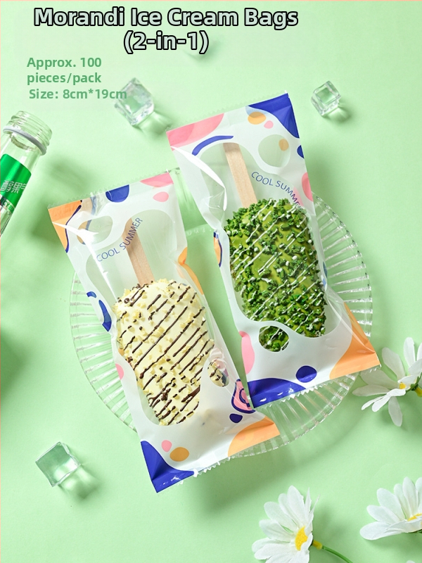 Σακουλάκι συσκευασίας παγωτού για σπιτικά παγωτά, θερμοσφράγιση με σύνθετο φιλμ, συσκευασία σνακ, προσαρμοσμένο