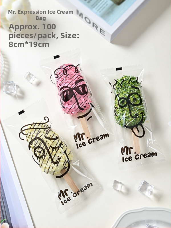 Σακουλάκι συσκευασίας παγωτού για σπιτικά παγωτά, θερμοσφράγιση με σύνθετο φιλμ, συσκευασία σνακ, προσαρμοσμένο