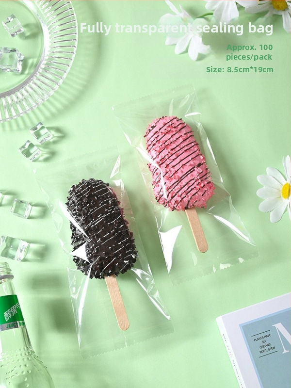 Σακουλάκι συσκευασίας παγωτού για σπιτικά παγωτά, θερμοσφράγιση με σύνθετο φιλμ, συσκευασία σνακ, προσαρμοσμένο