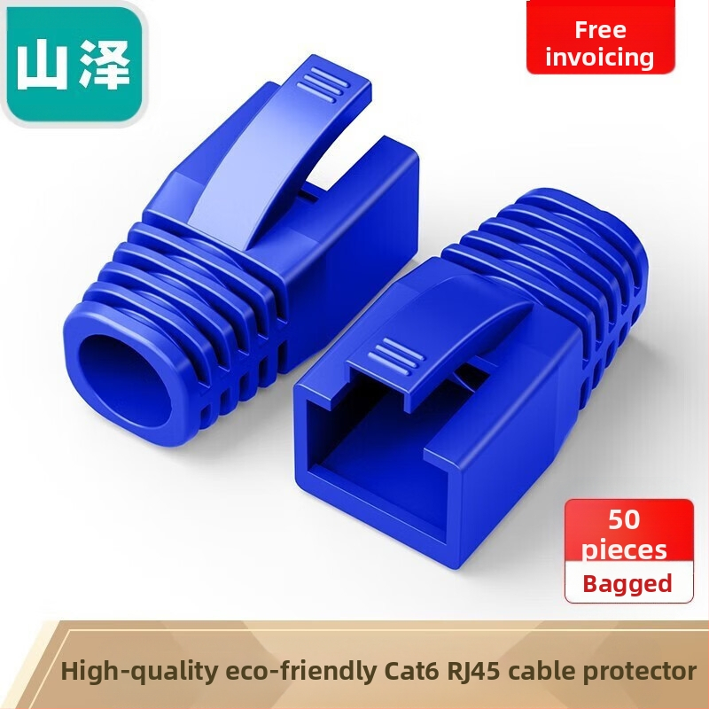 RJ45 kristályfej védőhüvely árnyékolt Cat5/6/7