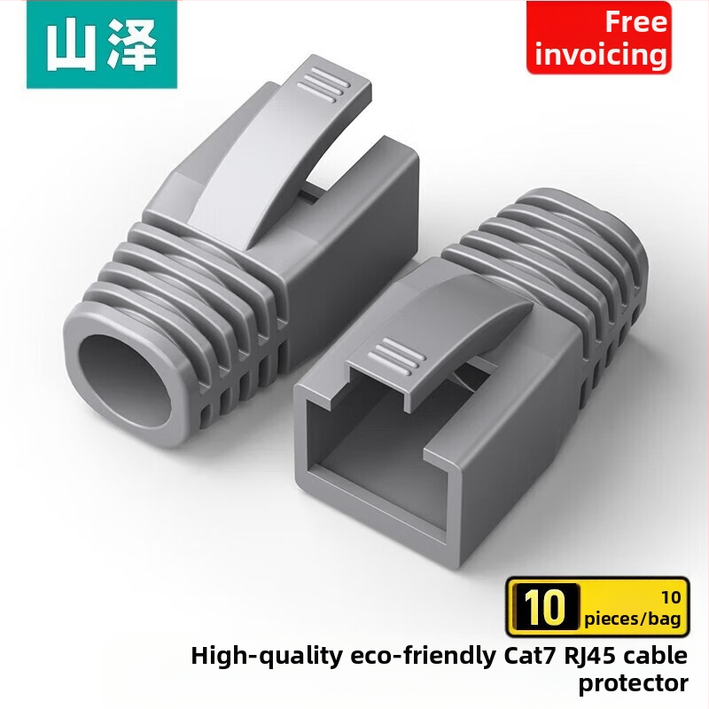 RJ45 kristályfej védőhüvely árnyékolt Cat5/6/7