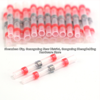 Θερμοσυσφικτός σωλήνας για αδιάβροχη συγκόλληση με δαχτυλίδι, 100 τεμ., Shengdaxing, ηλεκτρικά καλώδια