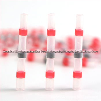 Θερμοσυσφικτός σωλήνας για αδιάβροχη συγκόλληση με δαχτυλίδι, 100 τεμ., Shengdaxing, ηλεκτρικά καλώδια