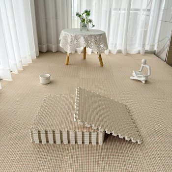 Χαλάκι δαπέδου από αφρό για σαλόνι και υπνοδωμάτιο, προσαρμόσιμο, πλένεται στο χέρι, απλός μοντέρνος σχεδιασμός