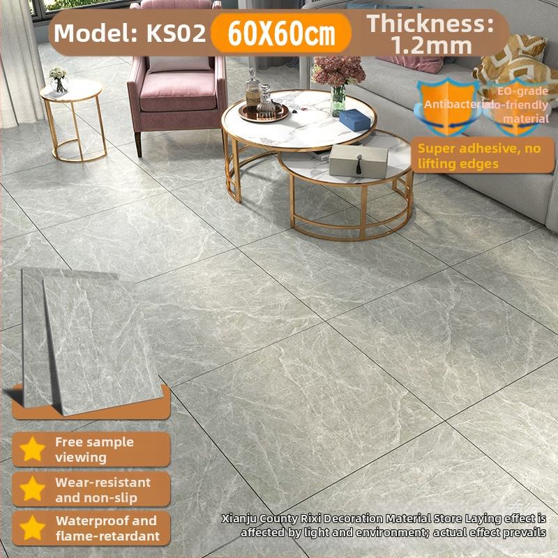 Αυτοκόλλητα δαπέδου PVC, ενισχυμένα και παχύτερα, ανθεκτικά στη φθορά, για ανακαίνιση δαπέδων σε υπνοδωμάτιο και σκυροδέμα