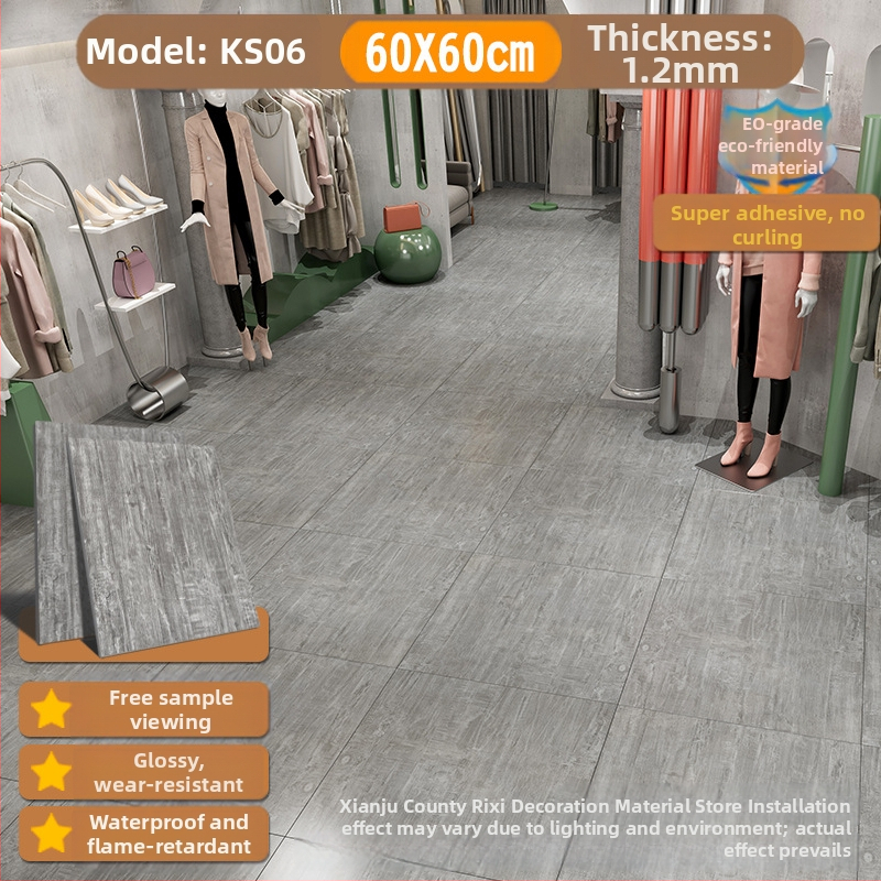 Αυτοκόλλητα δαπέδου PVC, ενισχυμένα και παχύτερα, ανθεκτικά στη φθορά, για ανακαίνιση δαπέδων σε υπνοδωμάτιο και σκυροδέμα