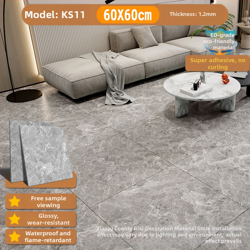 Αυτοκόλλητα δαπέδου PVC, ενισχυμένα και παχύτερα, ανθεκτικά στη φθορά, για ανακαίνιση δαπέδων σε υπνοδωμάτιο και σκυροδέμα