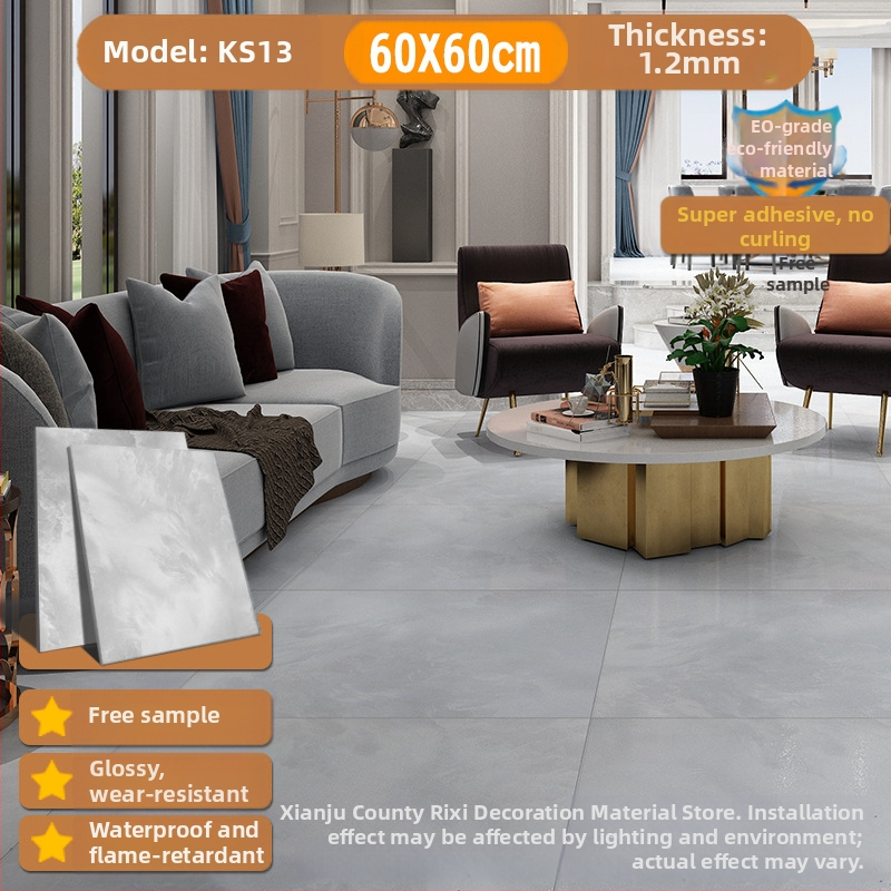 Αυτοκόλλητα δαπέδου PVC, ενισχυμένα και παχύτερα, ανθεκτικά στη φθορά, για ανακαίνιση δαπέδων σε υπνοδωμάτιο και σκυροδέμα