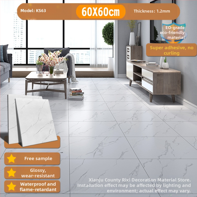 Αυτοκόλλητα δαπέδου PVC, ενισχυμένα και παχύτερα, ανθεκτικά στη φθορά, για ανακαίνιση δαπέδων σε υπνοδωμάτιο και σκυροδέμα