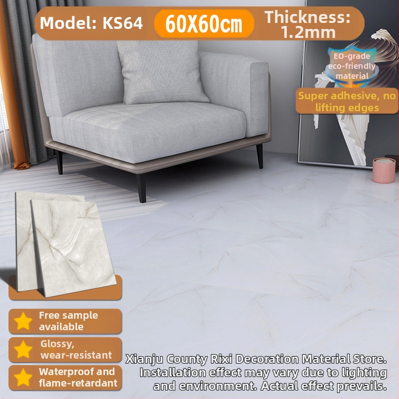 Αυτοκόλλητα δαπέδου PVC, ενισχυμένα και παχύτερα, ανθεκτικά στη φθορά, για ανακαίνιση δαπέδων σε υπνοδωμάτιο και σκυροδέμα