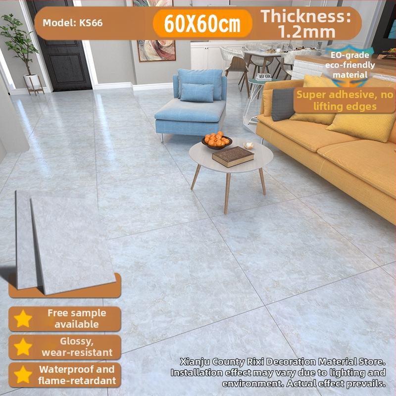 Αυτοκόλλητα δαπέδου PVC, ενισχυμένα και παχύτερα, ανθεκτικά στη φθορά, για ανακαίνιση δαπέδων σε υπνοδωμάτιο και σκυροδέμα