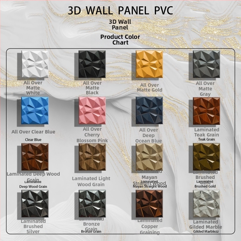 Wah Wallon Tapet PVC 3D, fără adeziv, Material PVC cu relief 3D, impermeabil, rezistent la mucegai, ignifug pentru living și dormitor