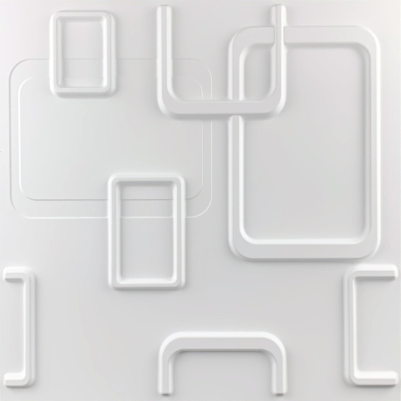 Wah Wallon Tapet PVC 3D, fără adeziv, Material PVC cu relief 3D, impermeabil, rezistent la mucegai, ignifug pentru living și dormitor