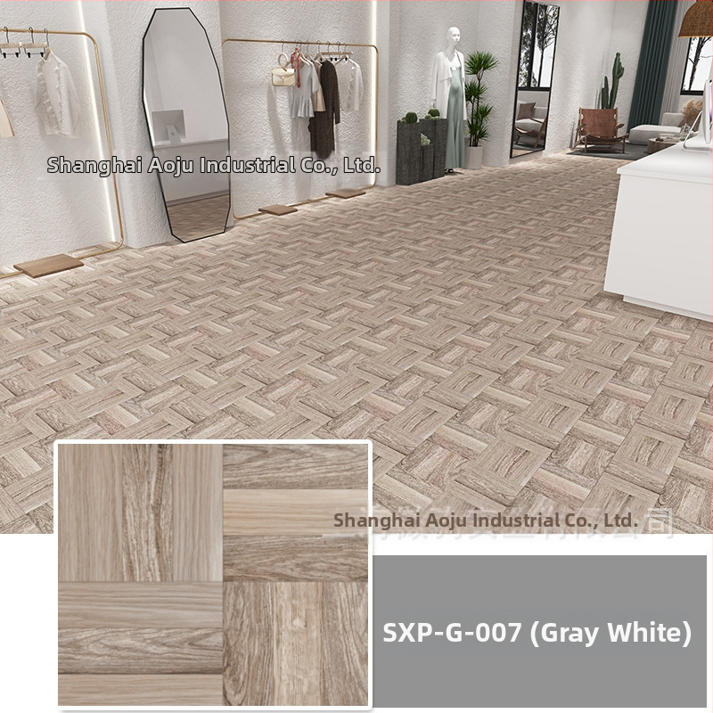 Αυτοκόλλητα PVC πλακάκια δαπέδου με μοτίβο ξύλου, αδιάβροχα και ανθεκτικά, 1,5 mm, απευθείας τοποθέτηση σε τσιμέντο, Διαθέσιμο 3D μοντέλο, Μάρκα: Chen's brothers couplet, Ποιότητα: Υψηλή