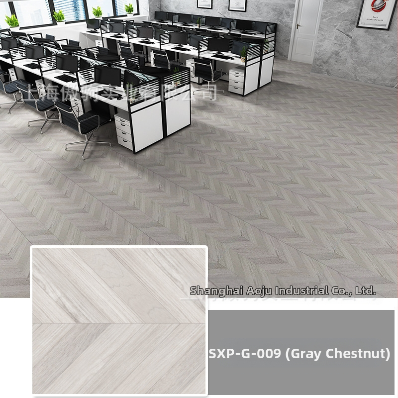 Αυτοκόλλητα PVC πλακάκια δαπέδου με μοτίβο ξύλου, αδιάβροχα και ανθεκτικά, 1,5 mm, απευθείας τοποθέτηση σε τσιμέντο, Διαθέσιμο 3D μοντέλο, Μάρκα: Chen's brothers couplet, Ποιότητα: Υψηλή