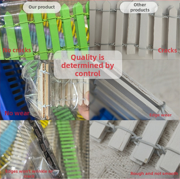 Ξύλινος φράχτης για παχύφυτα, Mingguan, αγροτικό μίνι τοπίο διακόσμηση