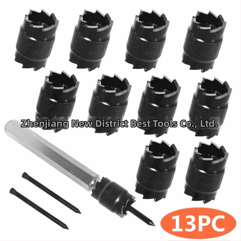 Ling xian 13-частов комплект борове за точково заваряване със шестогълен хвостовик