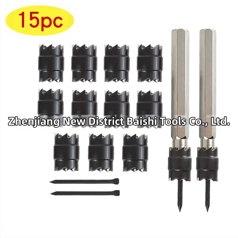 Σετ 13 τρυπανιών για σημειακή συγκόλληση με εξάγωνο άκρο – Ling xian