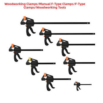 Дърводелска F‑щипка, 4–30 инча, пластмасова глава, марка DZT/Dongzhe