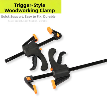 Ξυλουργική F-κλαμπ, 4–30 ίντσες, Πλαστική σιαγόνα, DZT/Dongzhe