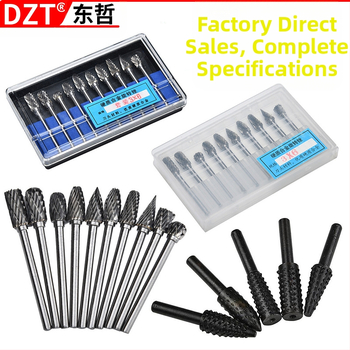 Puitöötluse pöörlevad lihvimisharjad – 10 tk, süsinikteras, kaubamärk DZT/Dongzhe