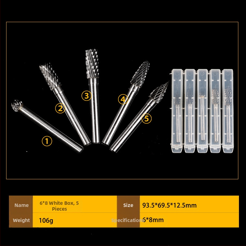 Puitöötluse pöörlevad lihvimisharjad – 10 tk, süsinikteras, kaubamärk DZT/Dongzhe