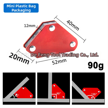 Εντοπιστής Ηλεκτροσυγκόλλησης με Ισχυρή Μαγνητική Στερέωση και Πολυγωνική Προσρόφηση Σιδήρου — Έτοιμο για Ιδιωτικό Σήμα