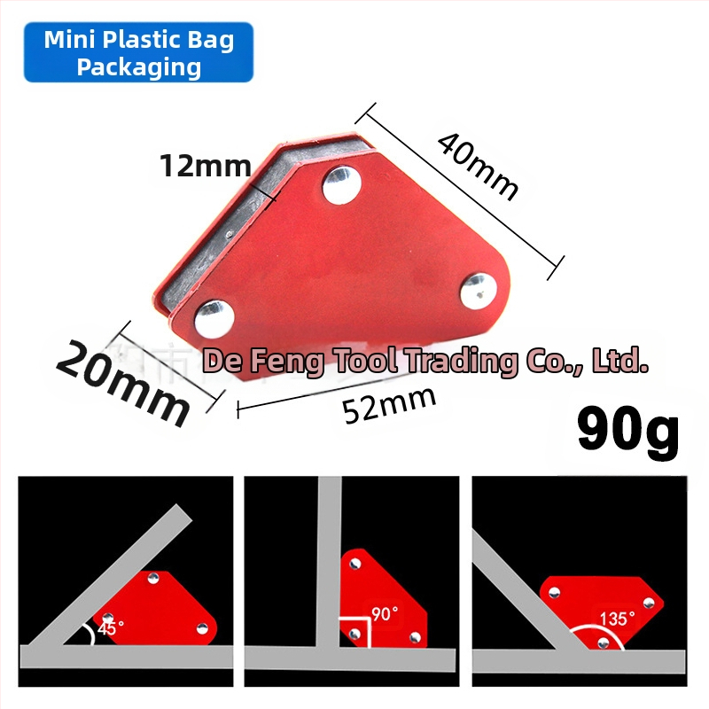 Elektromos hegesztő lokátor erős mágneses rögzítéssel és többszögű vasabszorpcióval — magáncímkére kész