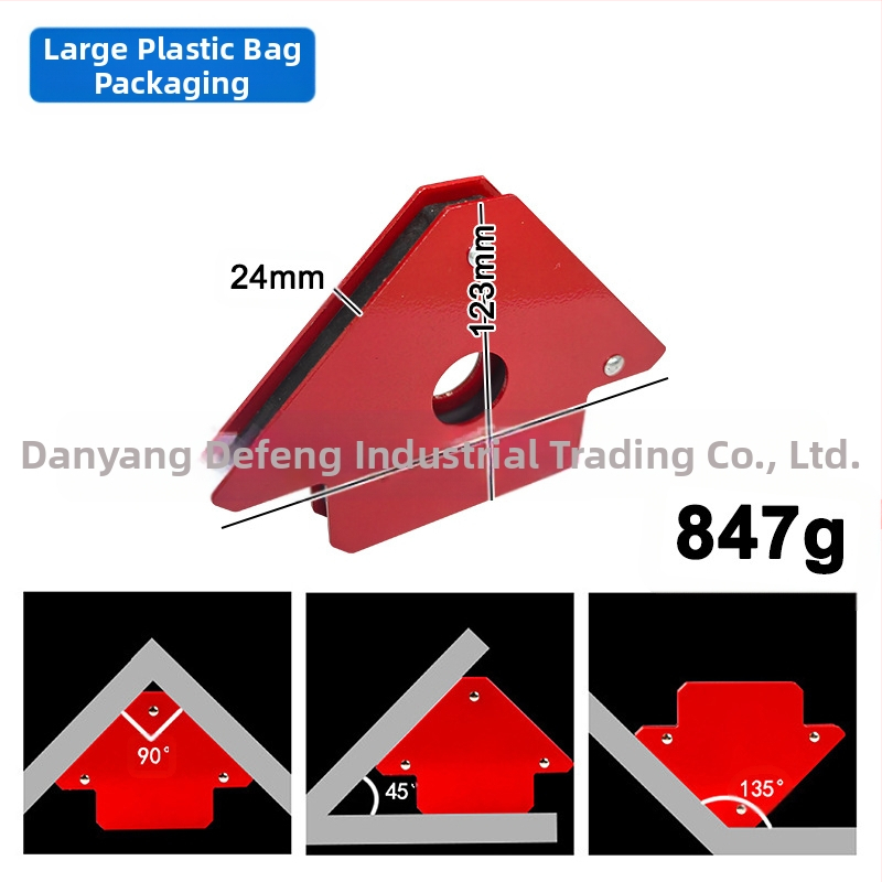 Elektromos hegesztő lokátor erős mágneses rögzítéssel és többszögű vasabszorpcióval — magáncímkére kész