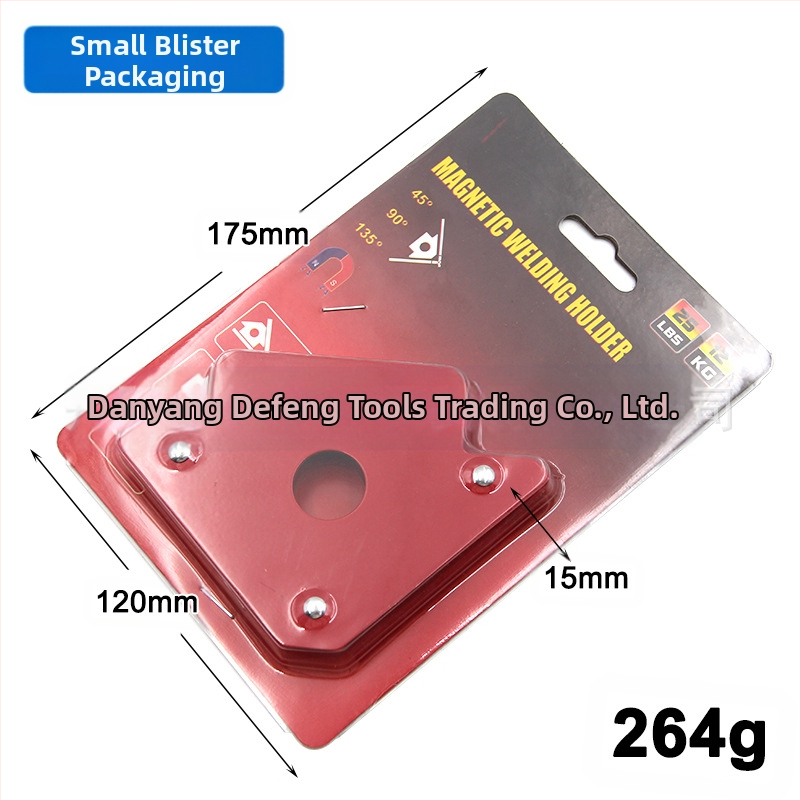 Elektromos hegesztő lokátor erős mágneses rögzítéssel és többszögű vasabszorpcióval — magáncímkére kész