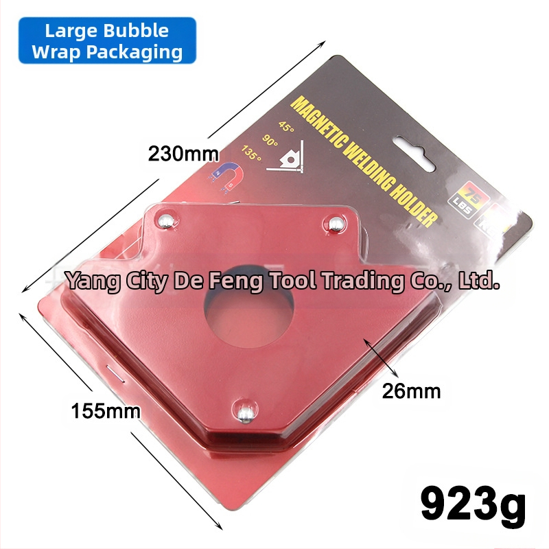 Elektromos hegesztő lokátor erős mágneses rögzítéssel és többszögű vasabszorpcióval — magáncímkére kész