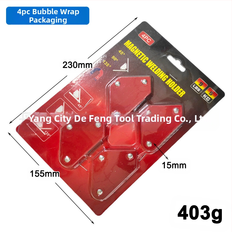 Elektromos hegesztő lokátor erős mágneses rögzítéssel és többszögű vasabszorpcióval — magáncímkére kész