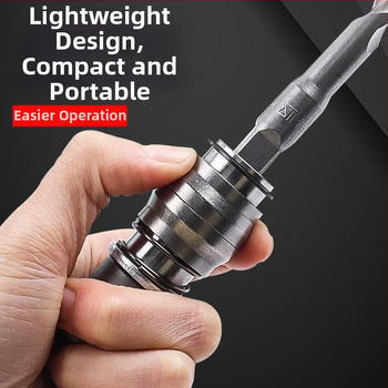 Φορητό πολυλειτουργικό εργαλείο: μετατρέψιμο ηλεκτρικό κλειδί σε ηλεκτρικό κρουστικό τρυπάνι με γρήγορο σφιγκτήρα, μεταλλική κατασκευή, 1 σετ, για οικιακή χρήση