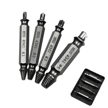 Εργαλείο εξαγωγής σπασμένων βιδών με διπλή κεφαλή, μπιτ κατσαβιδιού, οικιακή χρήση