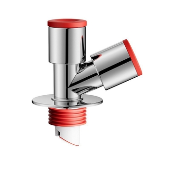 Trys galvos nuotekų T jungtis skalbimo mašinai — ABS + silikonas, elektroplatintos apdailos, universalus jungtis, prieš kvapus