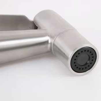 304 nerūdijančio plieno tualeto purškimo pistole — rankinis, šiuolaikiškas paprastumas, licencijuotas privatų ženklas