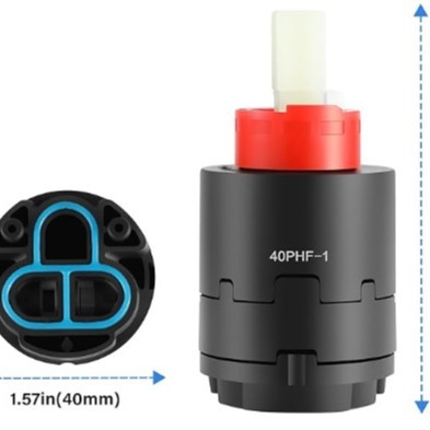 PHFX kartridž za balans tlaka slavine, ABS materijal; maksimalna temperatura 90°C; kut okretaja 90°; vijek trajanja 5 godina.