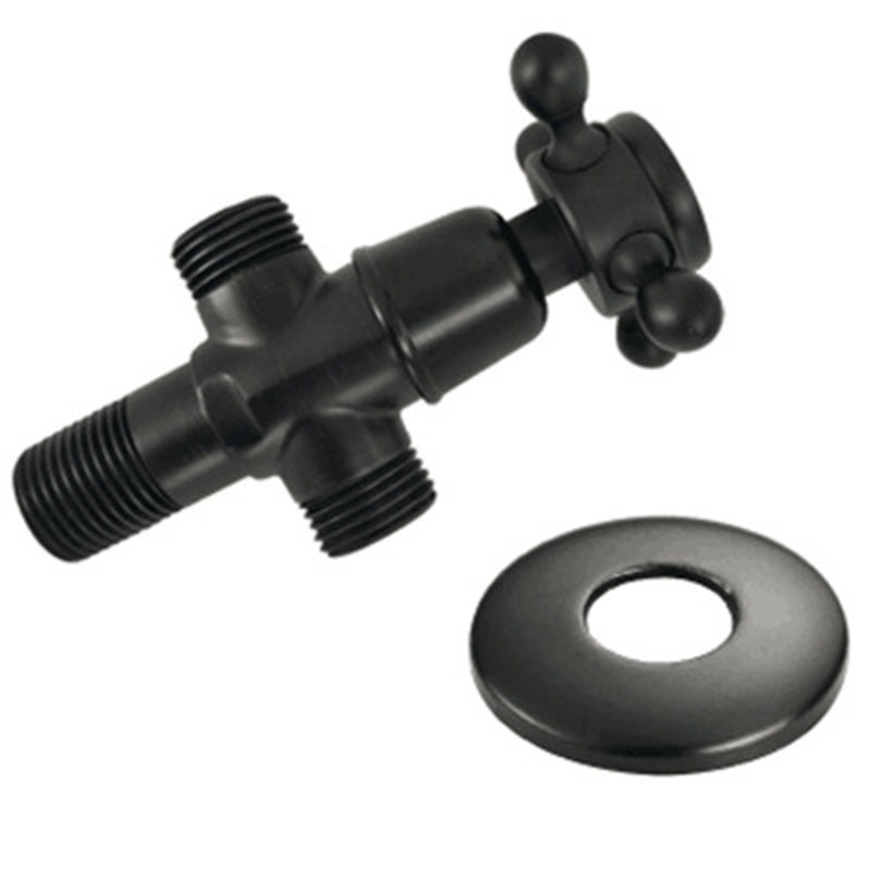 Месингова триъгълна клапа за вградена инсталация, за водоснабдяване на тоалет и бойлер